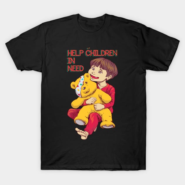 Help Children in Need T-Shirt by Lima's